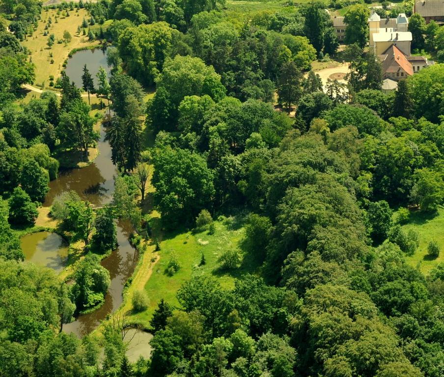 Palac Jablonowo Bed and Breakfast Ujście Esterno foto